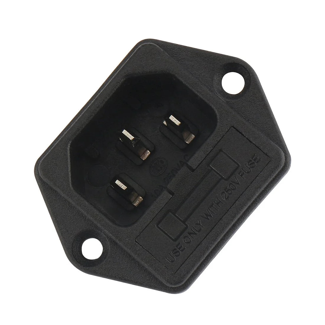 250VAC 10A IEC320 C14 Male Power Cord Inlet Socket