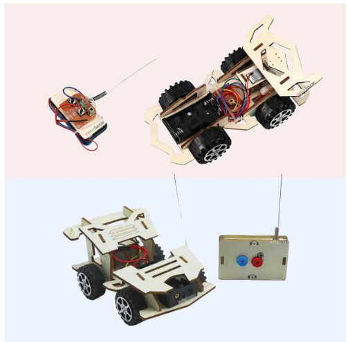 DIY Wooden Remote Controlled Racing Car Kit
