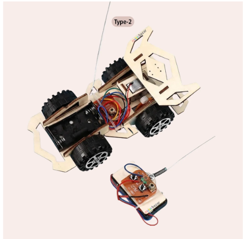 DIY Wooden Remote Controlled Racing Car Kit