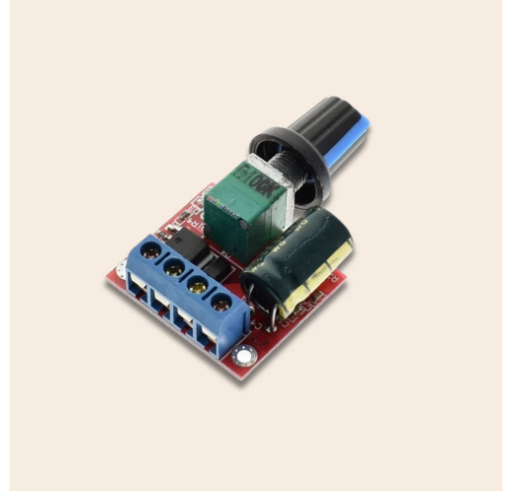 PWM DC Motor Speed Regulator 3V 6V 12V 24V 35V - 5Amp [Red]