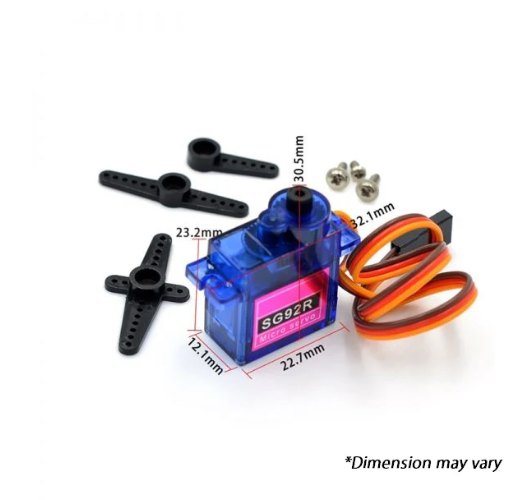 SG Series TowerPro Small Servo Motor Plastic Gear