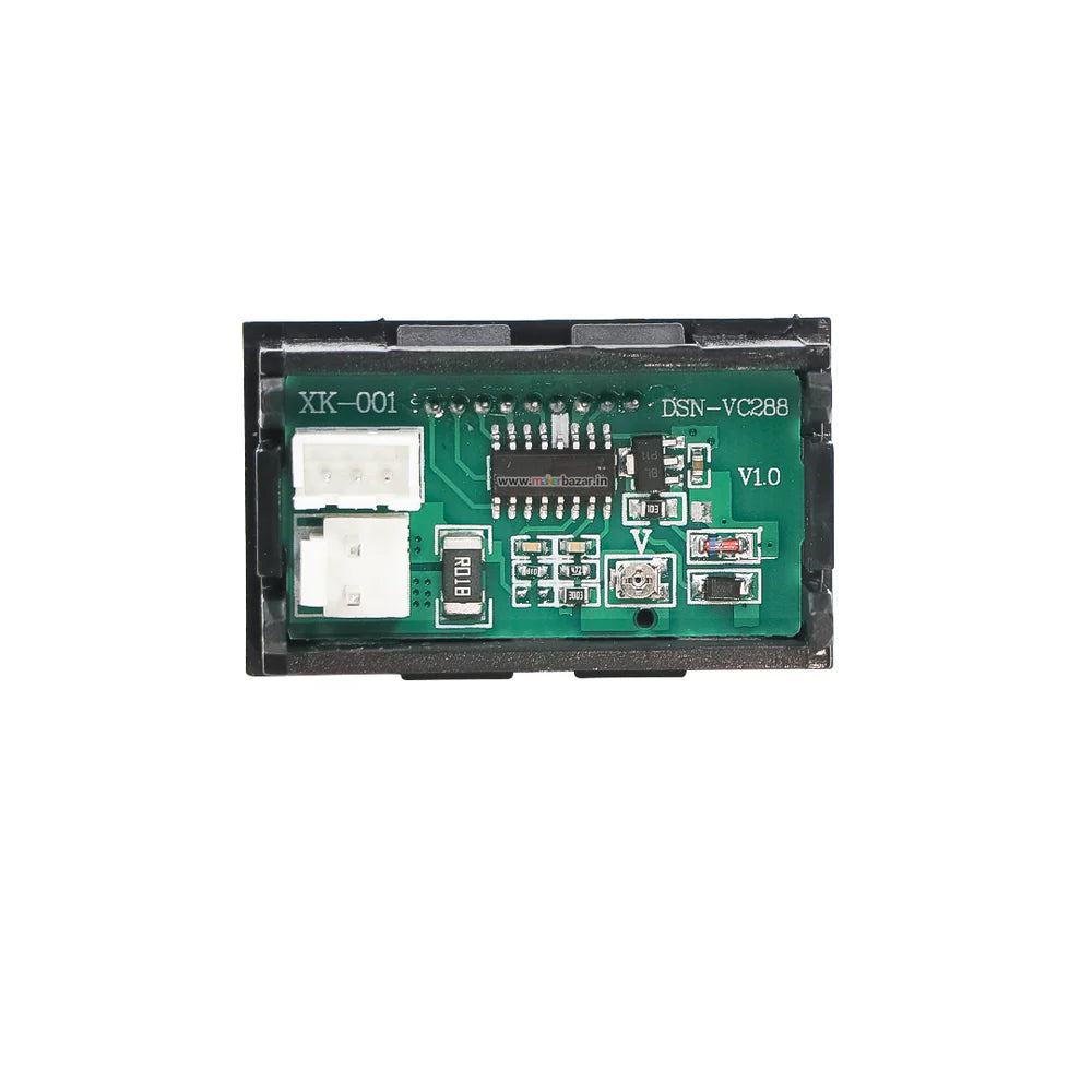 0-100V  50a Dual LED Voltmeter Ammeter Monitor Panel