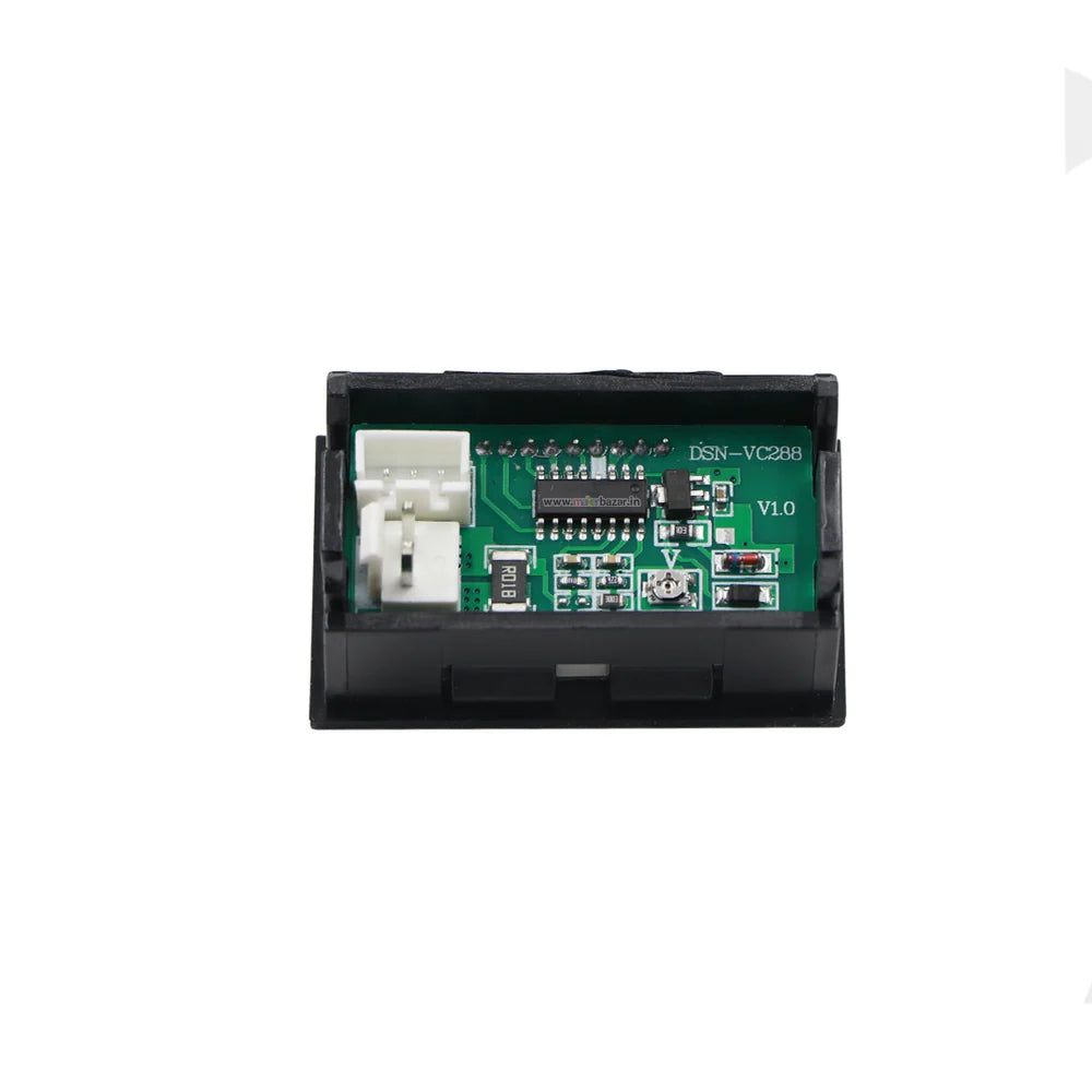0-100V  50a Dual LED Voltmeter Ammeter Monitor Panel